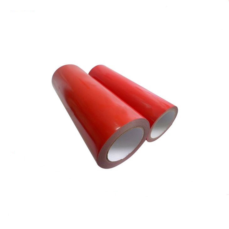 Red BOPP Adhesive Tape Jumbo Roll Packaging Tape